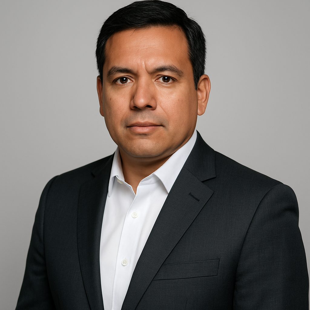 Portrait of David Martinez, Director of Compliance